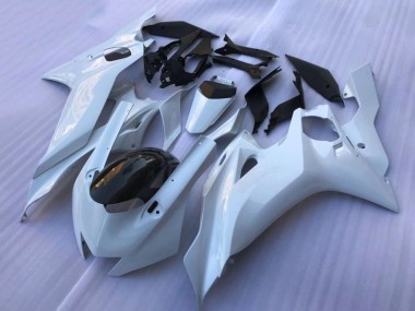 Carénages Moto Yamaha YZF R6 2017-2023 - Blanc Noir Brillant