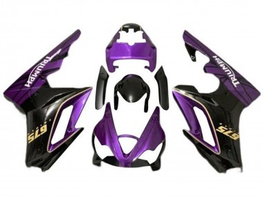 Carénages Moto Triumph Daytona 675 Triple 2009-2012 - Violet Or Noir Brillant