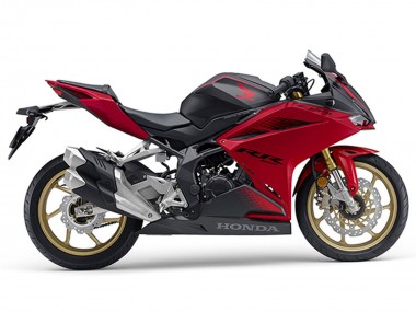 Carénages Moto Honda CBR250RR 2017-2022 - Rouge Noir Mat