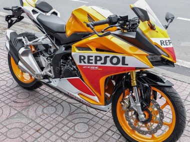 Carénages Moto Honda CBR250RR 2017-2022 - Jaune Blanc Rouge Repsol