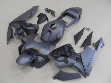 Carénages Moto Honda CBR600RR 2003-2004 - Gris Mat Noir