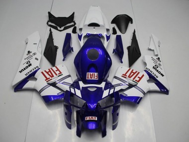 Carénages Moto Honda CBR600RR 2005-2006 - Blanc Bleu Rouge Fiat