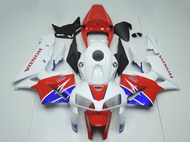 Kits Carénage Moto Honda CBR600RR 2005-2006 - Blanc Rouge Bleu HRC