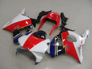 Carénages Moto Honda CBR900RR 954 2002-2003 - Rouge Blanc Bleu Foncé