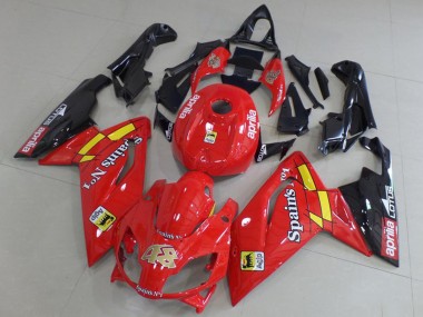Carénages Moto Aprilia RS125 2006-2011 - Rouge Noir Jaune