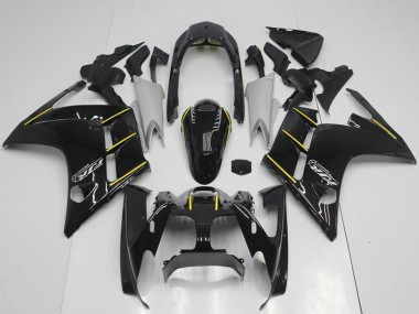 Carénages Moto Yamaha FJR1300 2001-2006 - Noir Brillant Jaune