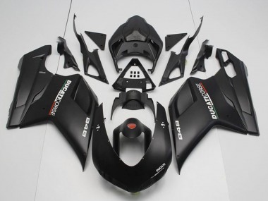 Carénages Moto Ducati 848 2007-2014 - Noir Mat Corse