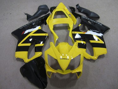 Kits Carénage Moto Honda CBR600 F4i 2001-2003 - Jaune Noir Brillant