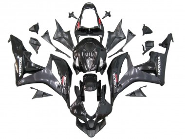 Carénages Moto Honda CBR600RR 2007-2008 - Gris Noir Brillant Décalque