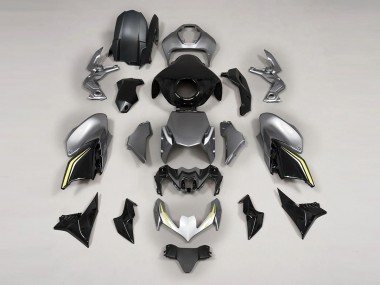 Carénages Moto Kawasaki Z900 2020-2024 - Gris Noir