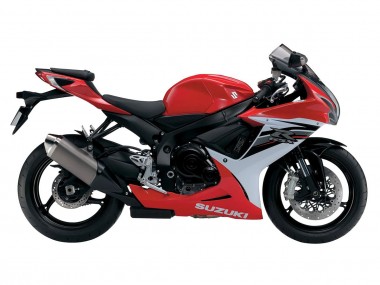 Carénages Moto Suzuki GSXR 600/750 2011-2024 - Rouge Blanc Noir