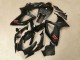 Carénage Moto Suzuki GSXR 600/750 2006-2007 - Noir Brillant