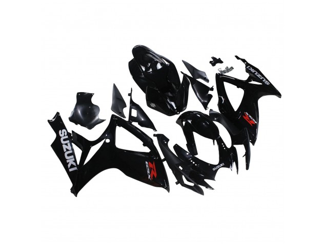 Carénages Moto Suzuki GSXR 600/750 2006-2007 - Noir Brillant