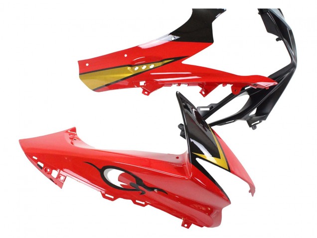 Carénages Moto Suzuki GSXR 600/750 2011-2024 - Rouge Or Gris Noir Blanc Requin