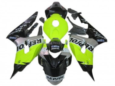 Carénages Moto Honda CBR1000RR 2006-2007 - Vert Argent Noir Brillant Repsol