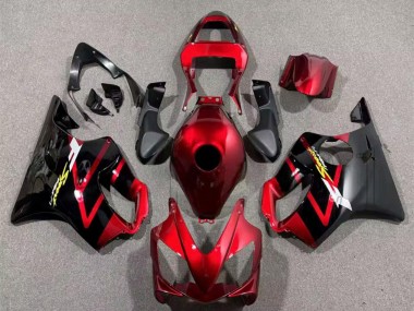 Carénages Moto Honda CBR600 F4i 2001-2003 - Bonbon Rouge Noir