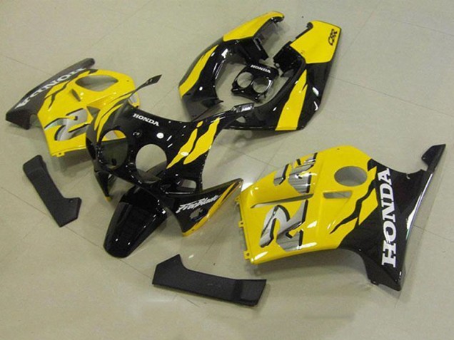 Carénage Honda CBR 250 RR MC19 1988-1989 - Jaune Noir Carénage Honda CBR 250 RR MC19 1988-1989 - Jaune Noir