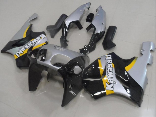 Carénage Kawasaki ZX7R 96-03 - Argent et Noir