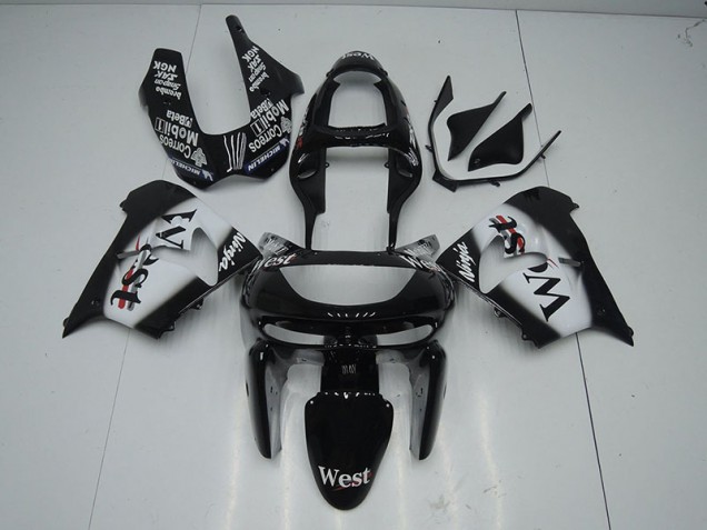 Carénage Kawasaki ZX9R 98-99 - Noir West Carénage Kawasaki ZX9R 98-99 - Noir West