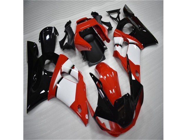 Carénage Yamaha R6 98-02 - Noir Blanc Carénage Yamaha R6 98-02 - Noir Blanc