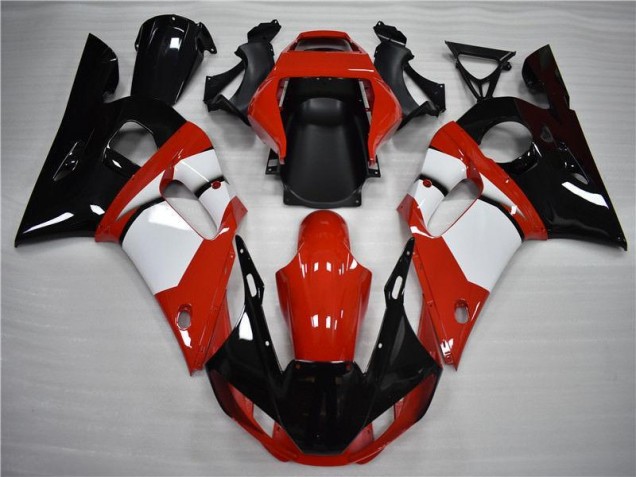 Carénage Yamaha R6 98-02 - Noir Blanc Carénage Yamaha R6 98-02 - Noir Blanc