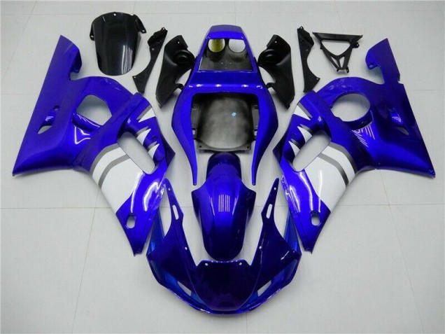 Carénage Yamaha R6 98-02 - Bleu Blanc Carénage Yamaha R6 98-02 - Bleu Blanc