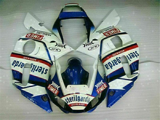 Carrosserie Yamaha R6 98-02 - Bleu Blanc Carrosserie Yamaha R6 98-02 - Bleu Blanc