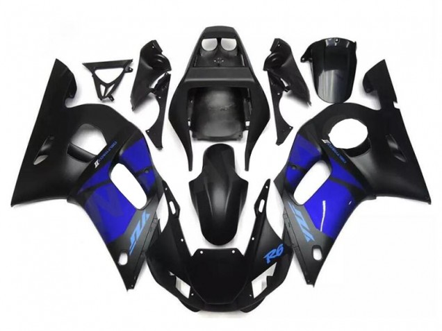 Carénage Yamaha R6 98-02 - Bleu Noir Carénage Yamaha R6 98-02 - Bleu Noir