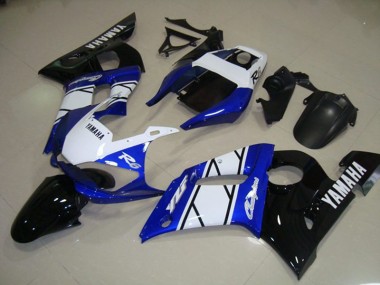 Kit Carénages Complet Yamaha R6 98-02 - Bleu Noir en Ligne