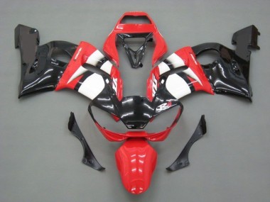Carénage Yamaha R6 98-02 - Rouge Noir en Ligne