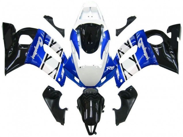 Carénage Yamaha R6 98-02 - Bleu Noir Champions Carénage Yamaha R6 98-02 - Bleu Noir Champions