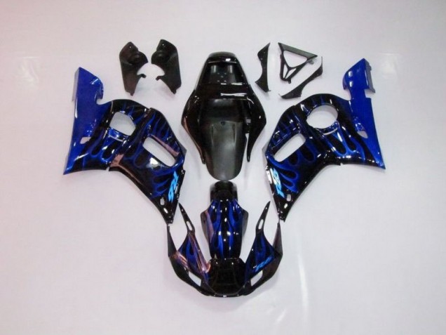 Carénage Yamaha R6 98-02 - Bleu Flamme Carénage Yamaha R6 98-02 - Bleu Flamme
