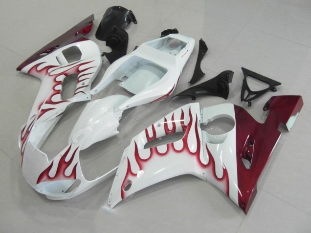 Carénage Yamaha R6 98-02 - Rouge Flamme Carénage Yamaha R6 98-02 - Rouge Flamme