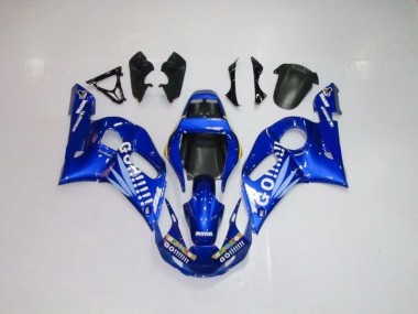 Carénage Yamaha R6 98-02 - Bleu Blanc Go Motul en Ligne