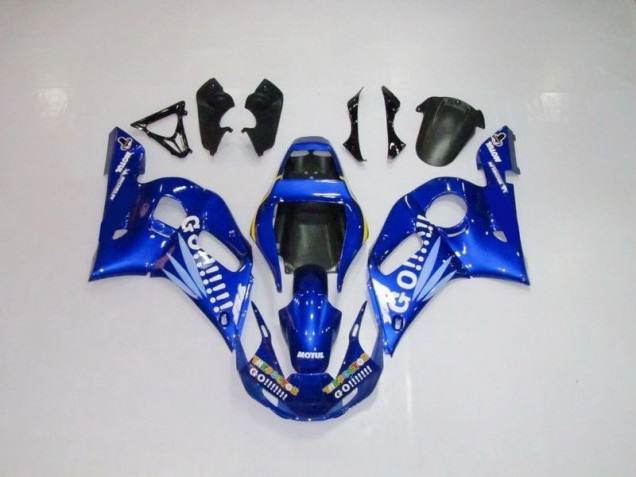 Carénage Yamaha R6 98-02 - Bleu Blanc Go Motul Carénage Yamaha R6 98-02 - Bleu Blanc Go Motul