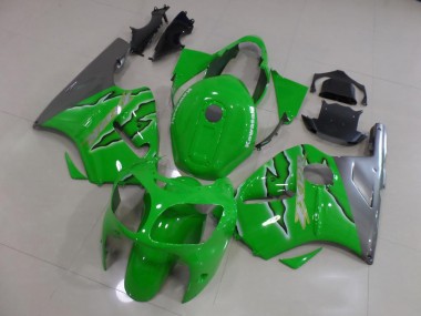 Carénage Kawasaki ZX12R 00-01 - Vert Flamme en Ligne