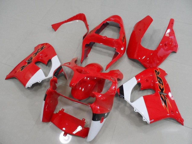Carénage Kawasaki ZX9R 00-01 - Rouge et Blanc Carénage Kawasaki ZX9R 00-01 - Rouge et Blanc