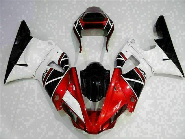 Kit Carénages & Plastique Yamaha R1 00-01 - Rouge