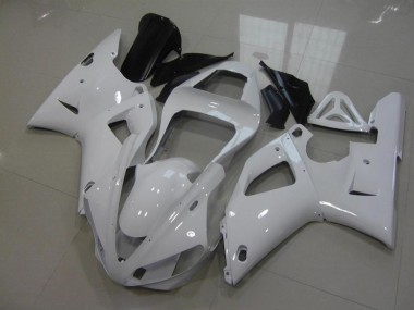 Carénage Yamaha R1 00-01 - Blanc No Décalque en Ligne