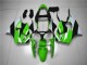 Carénage Kawasaki ZX6R 00-02 - Vert Blanc Noir