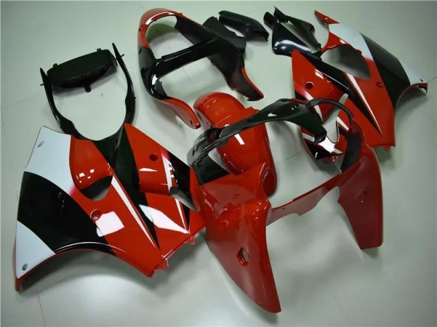Carénage Kawasaki ZX6R 00-02 - Rouge Noir Blanc Carénage Kawasaki ZX6R 00-02 - Rouge Noir Blanc