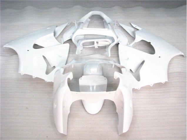 Carénage Kawasaki ZX6R 00-02 - Brillant Blanc