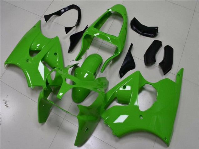Carénages Kawasaki ZX6R 00-02 - Vert