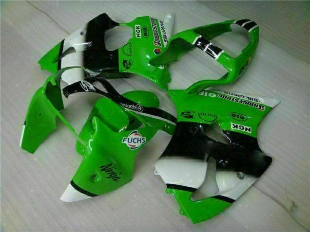 Carénages & Carrosserie Kawasaki ZX6R 00-02 - Vert Noir