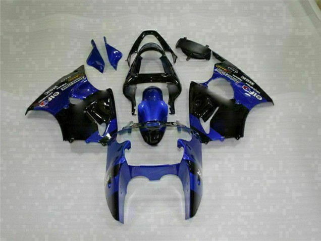 Carénages Kawasaki ZX6R 00-02 - Bleu