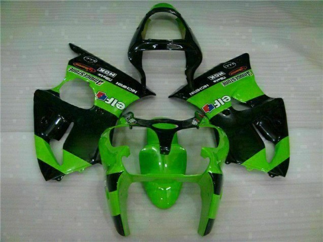 Carénage Kawasaki ZX6R 00-02 - Vert