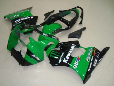 Carénage Kawasaki ZX6R 00-02 - Vert Monster en Ligne