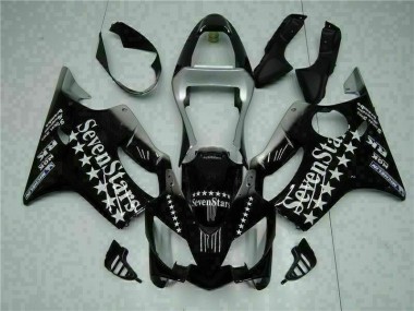 Carénage Honda CBR 600 F4i 01-03 - Noir Blanc SevenStarss en Ligne