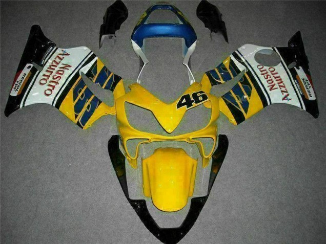Carénage Honda CBR 600 F4i 01-03 - Jaune Blanc Carénage Honda CBR 600 F4i 01-03 - Jaune Blanc