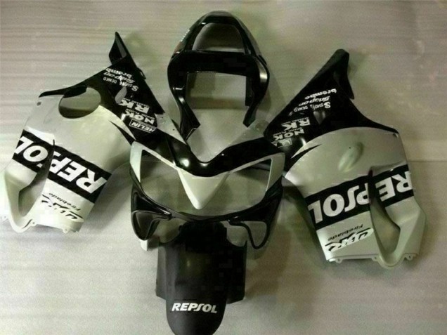 Carénage Honda CBR 600 F4i 01-03 - Noir Argent Repsol